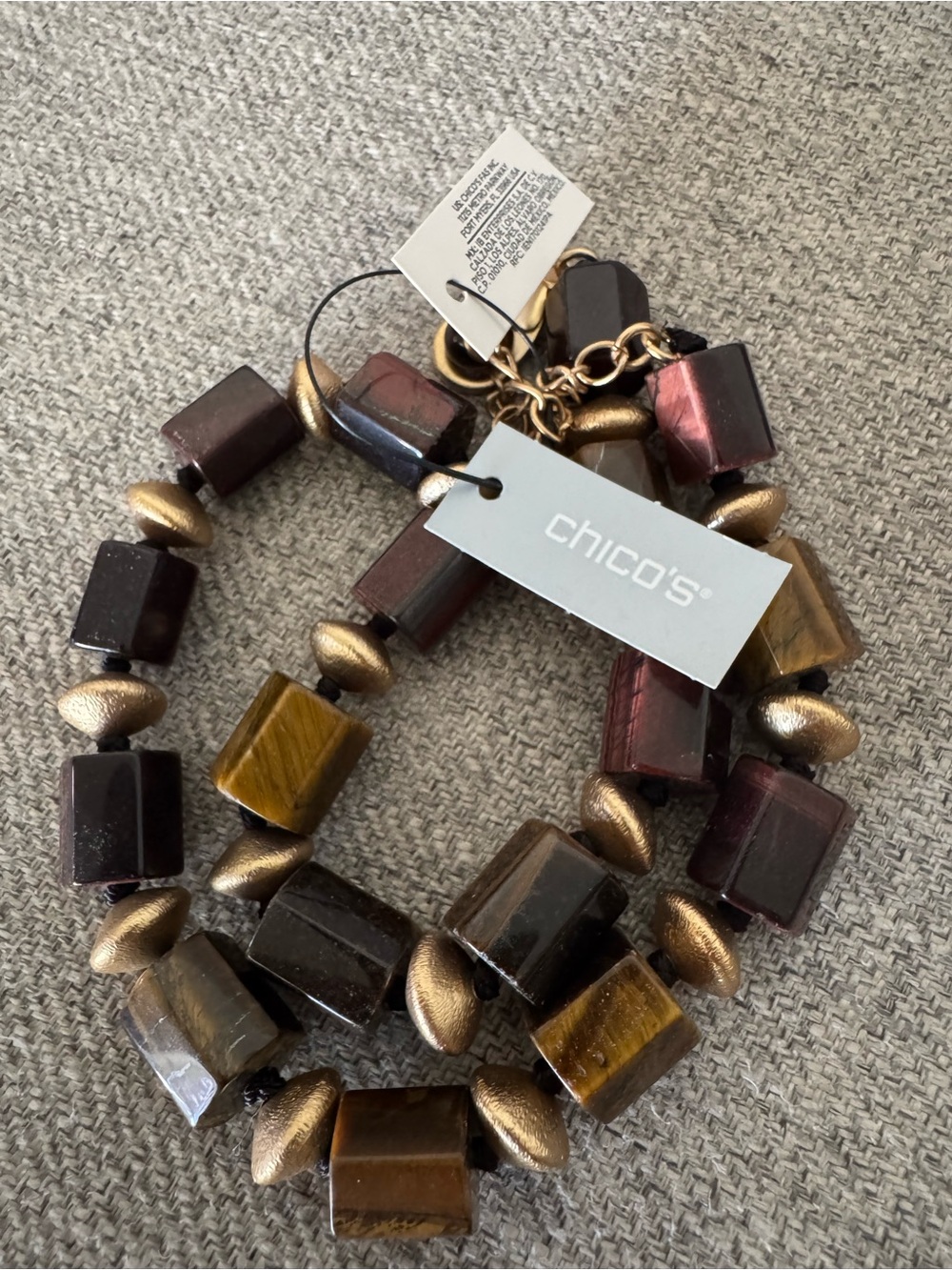 Chico’s Mixed Stone Statement Necklace ✨